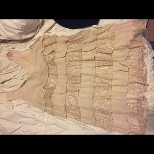 Kensie ruffle cocktail dress